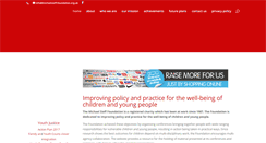 Desktop Screenshot of michaelsieff-foundation.org.uk
