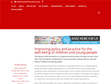 Tablet Screenshot of michaelsieff-foundation.org.uk